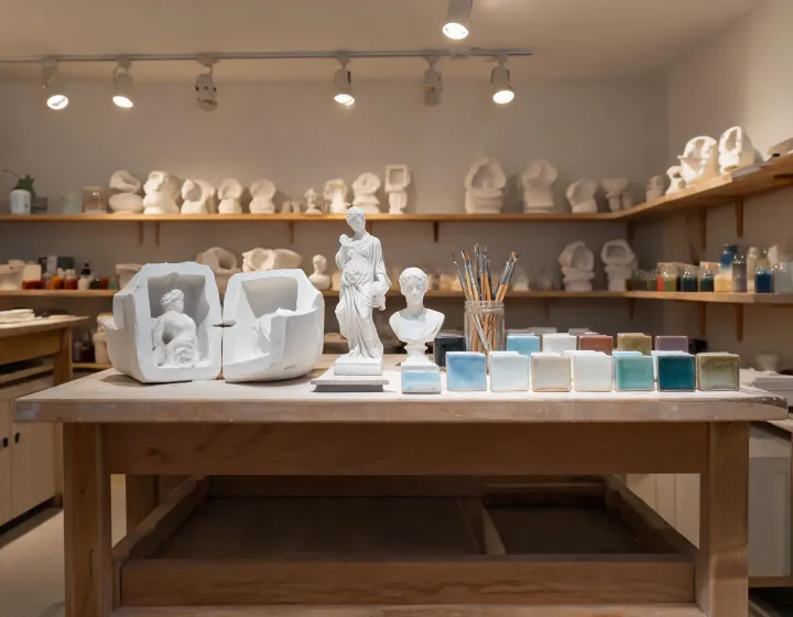 Porcelain atelier craftsmanship