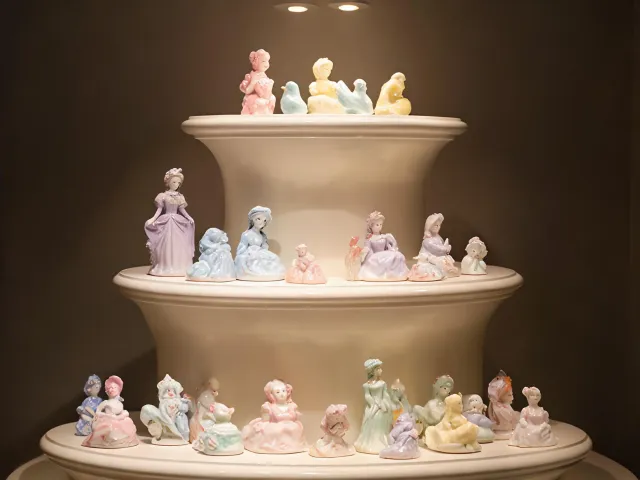 Porcelain figurines
